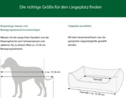 Dehner Lieblinge Kuschelbett Elton, rechteckig, weiß, ca. B74/H20/T49 cm