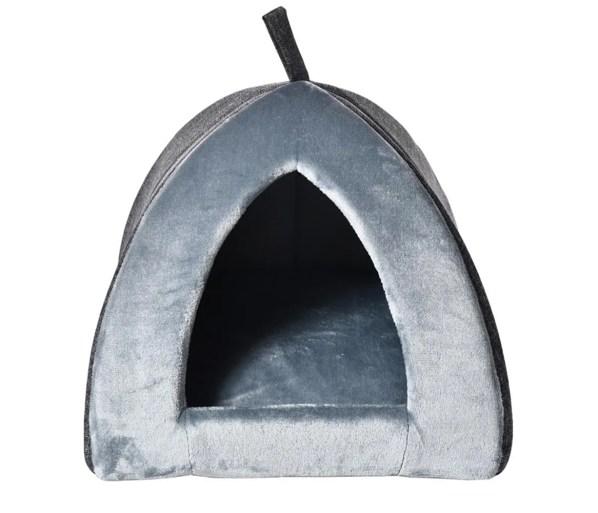 Dehner Lieblinge Kuschelhöhle Cleo, grau, ca. B40/H35/T40 cm