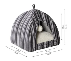 Dehner Lieblinge Kuschelhöhle Alva, quadratisch, ca. B40/H38,5/T40 cm