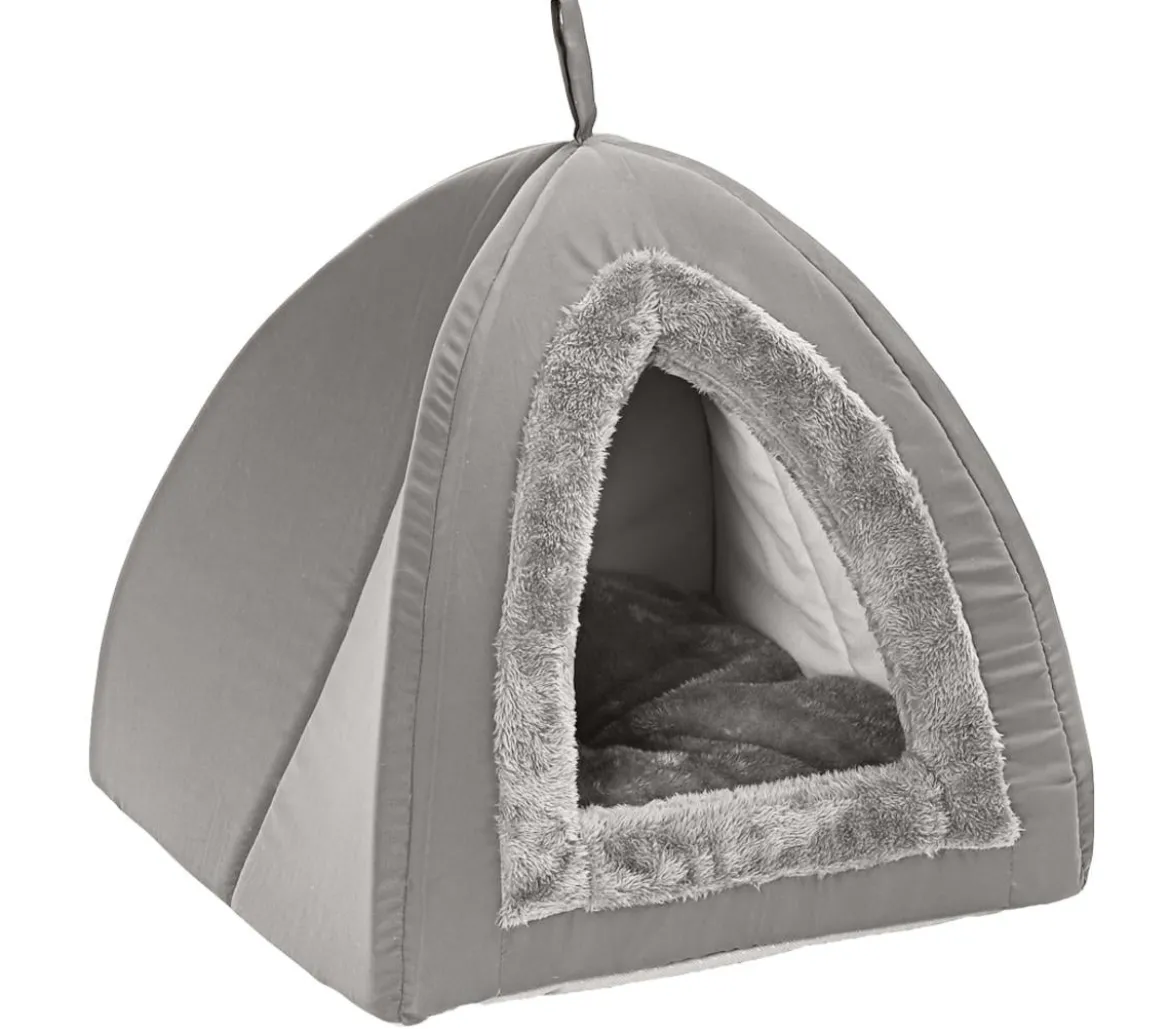 Dehner Lieblinge Kuschelhöhle Findus, grau