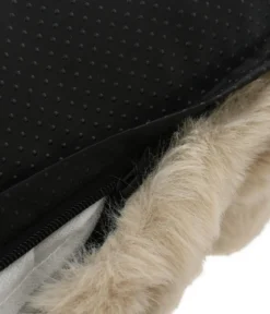 Dehner Lieblinge Kuschelkissen Calgary, beige, rechteckig