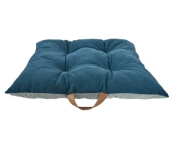 Dehner Lieblinge Kuschelkissen Pitch, rechteckig, blau