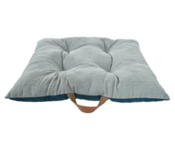 Dehner Lieblinge Kuschelkissen Pitch, rechteckig, blau