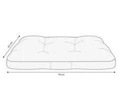 Dehner Lieblinge Kuschelkissen Linette, rechteckig, altrosa