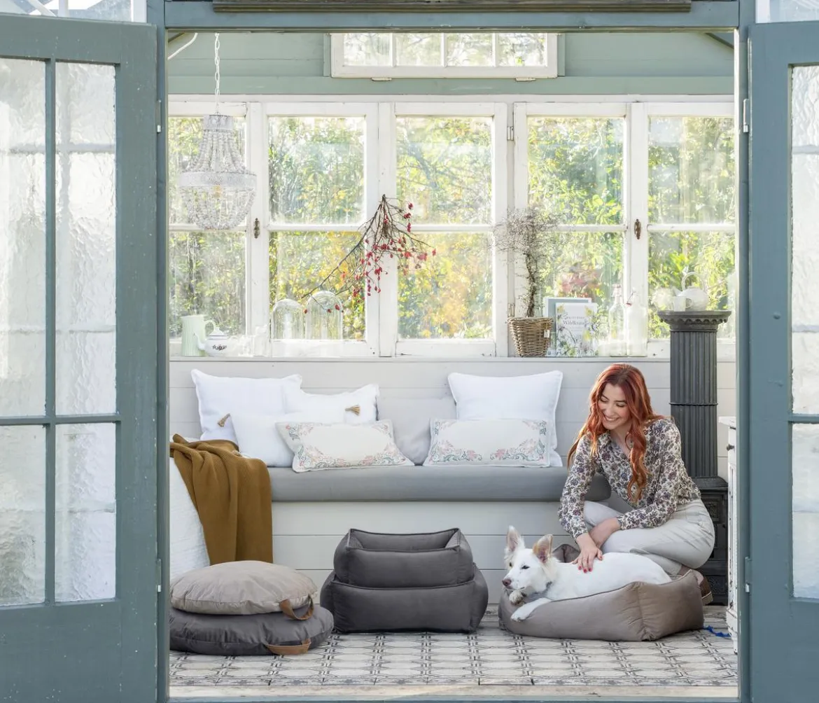 Dehner Lieblinge Kuschelkissen Sleek, rund
