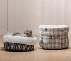 Dehner Lieblinge Kuschelnest Alva, rund, ca. Ø43/H26-32 cm