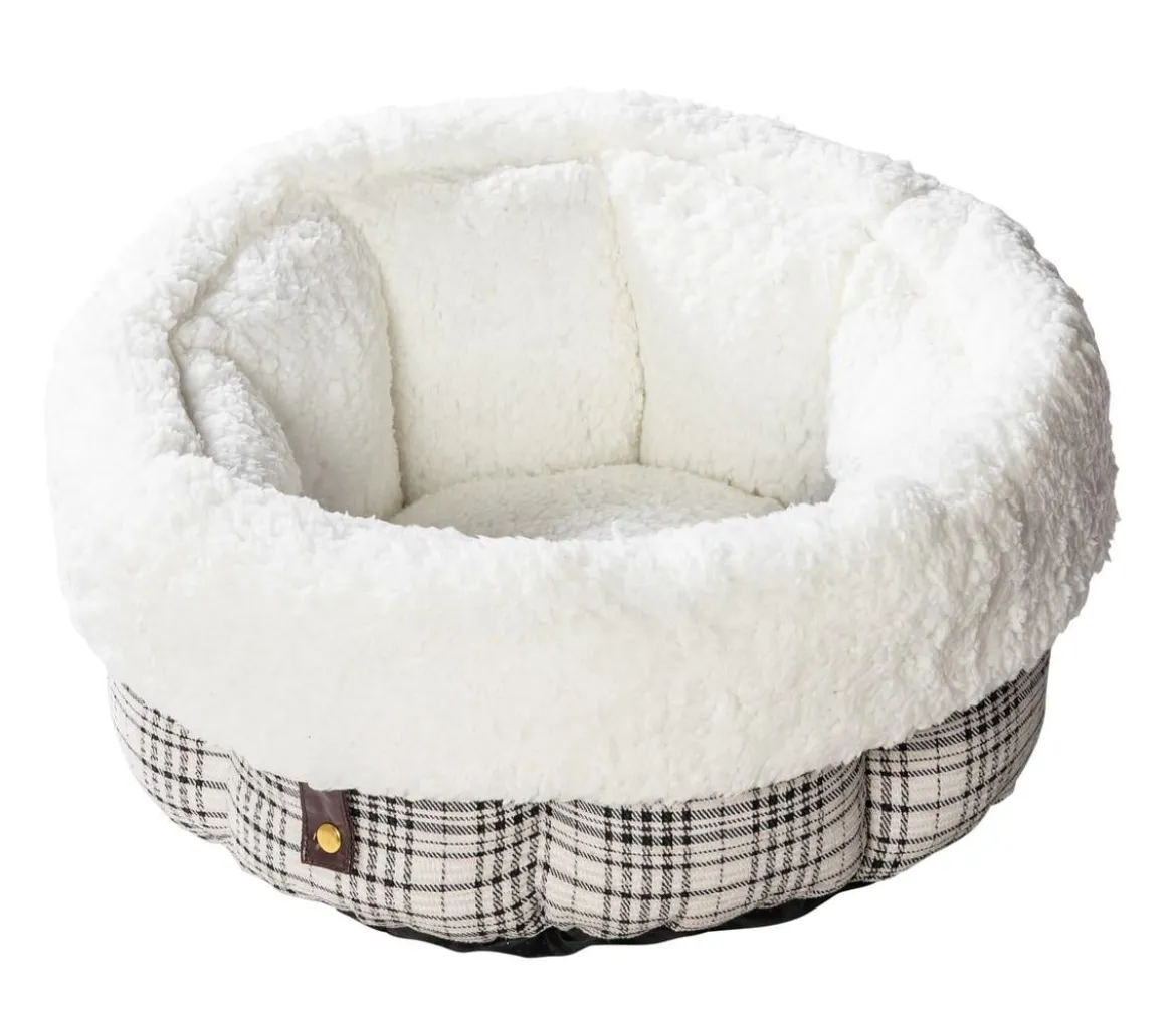 Dehner Lieblinge Kuschelnest Hilma, rund, ca. Ø43/H26-32 cm