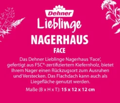 Dehner Lieblinge Nagerhaus Face