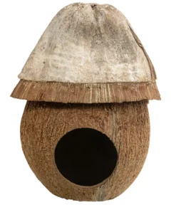 Dehner Lieblinge Nagerhaus Kokosnuss-Höhle Husk, ca. Ø14/H15 cm
