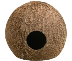 Dehner Lieblinge Nagerhaus Kokosnuss-Höhle Come In, ca. Ø12/H10 cm