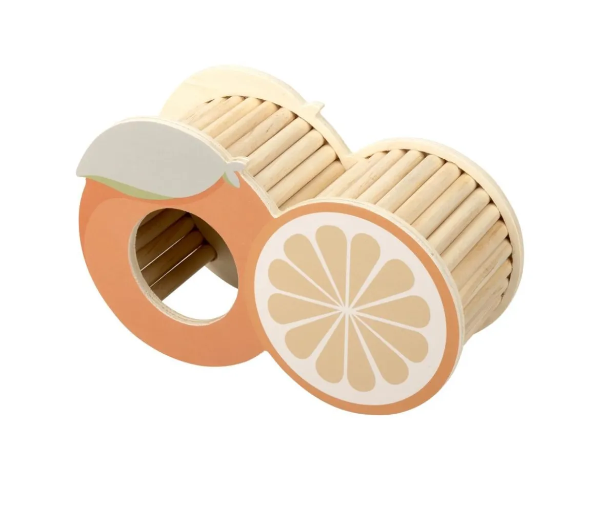 Dehner Lieblinge Nagerhaus Orange, ca. B23/H14/T9 cm