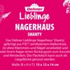Dehner Lieblinge Nagerhaus Shanty, ca. B15/H12/T14 cm