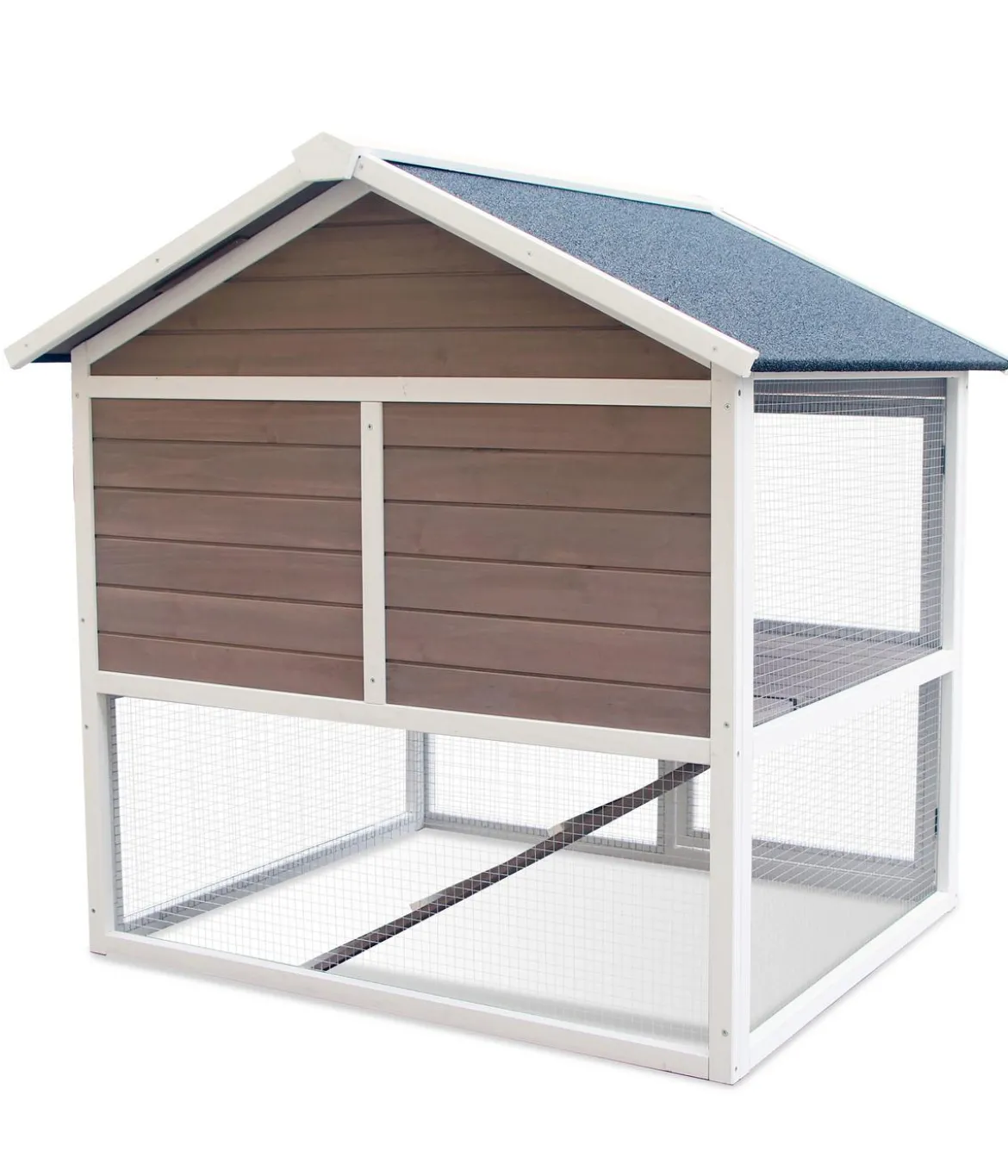 Dehner Lieblinge Nagerheim Castel, braun, ca. B106/H108/T103 cm