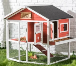 Dehner Lieblinge Nagerheim Castel, apricot, ca. B106/H108/T103 cm