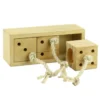 Dehner Lieblinge Nager-Intelligenzspielzeug Boxes, ca. B20/H7/T8 cm
