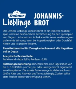 Dehner Lieblinge Nagersnack Johannisbrot, 200 g