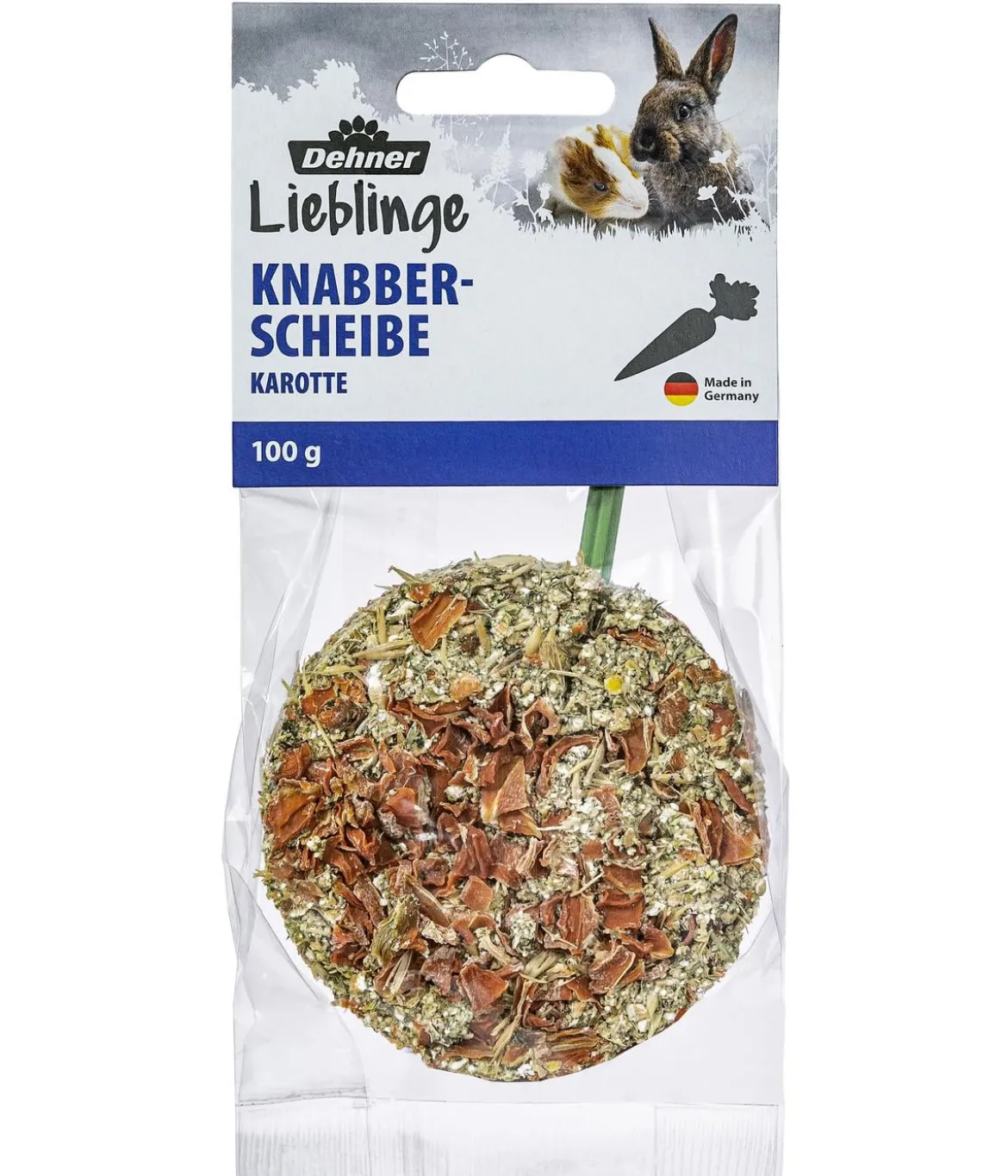 Dehner Lieblinge Nagersnack Knabber-Scheibe, 100 g