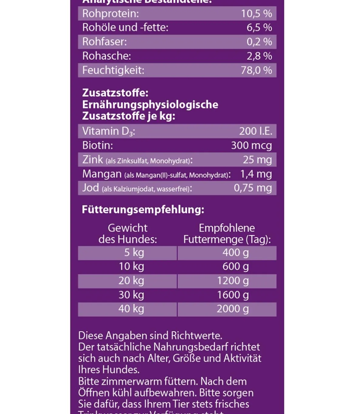 Dehner Lieblinge Nassfutter für Hunde Senior, Lamm & Geflügel, 6 x 400 g/800 g
