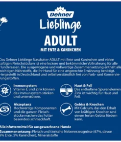 Dehner Lieblinge Nassfutter für Hunde Adult