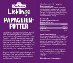 Dehner Lieblinge Papageien-Futter