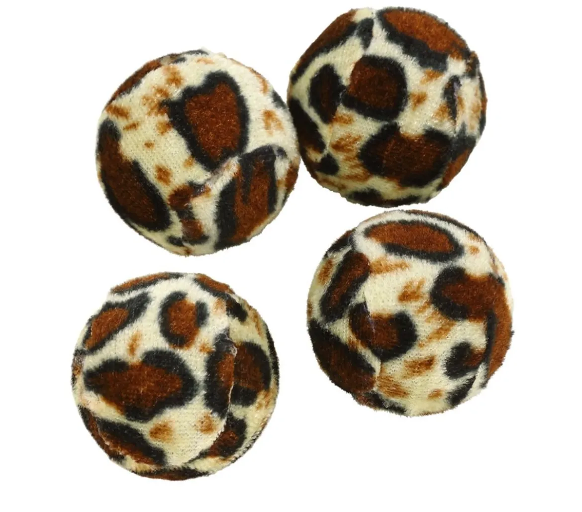 Dehner Lieblinge Spielbälle Leo, 4er-Set