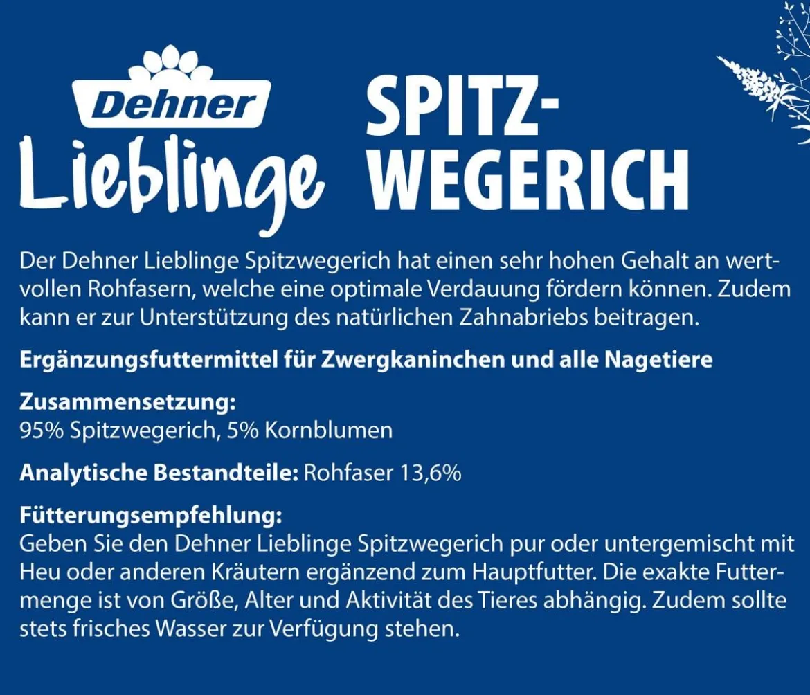 Dehner Lieblinge Spitzwegerich, 125 g