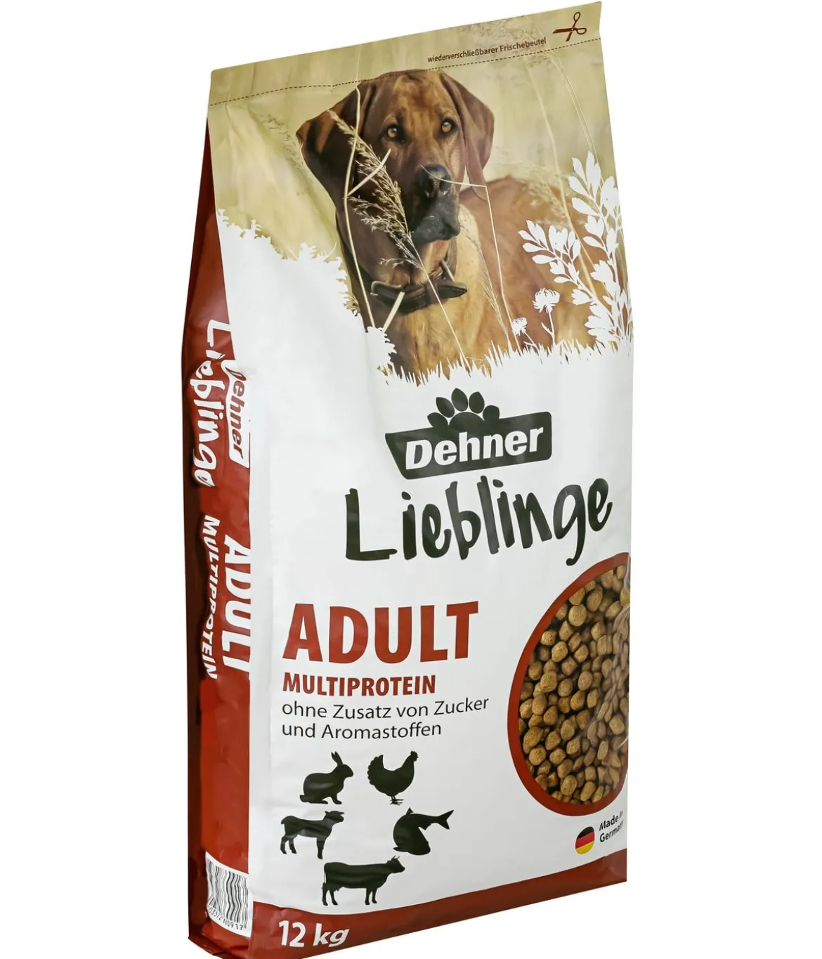 Dehner Lieblinge Trockenfutter für Hunde Multiprotein Adult