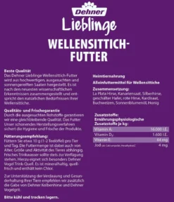Dehner Lieblinge Wellensittich-Futter