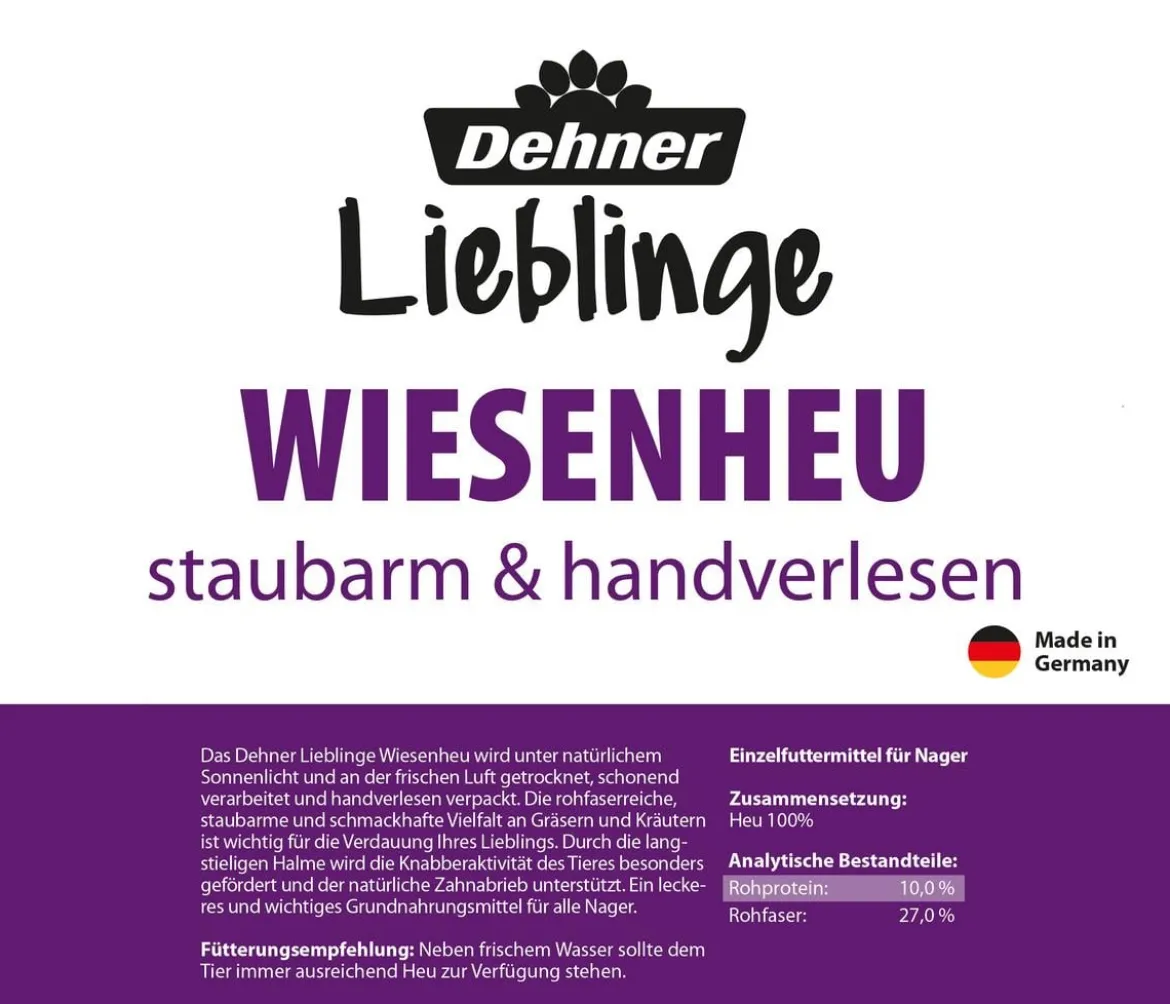 Dehner Lieblinge Wiesenheu, 3 kg
