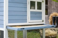 Dehner Lieblinge XXL Nagerheim Funny Flocke, hellblau, ca. B170/H120/T99 cm