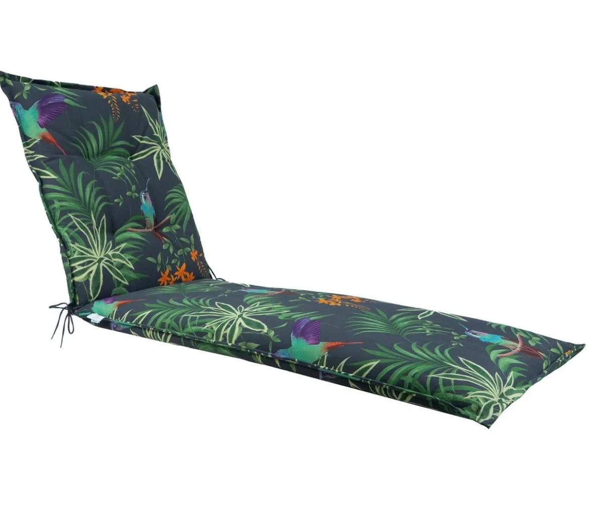 Dehner Liegenauflage Sicilia für Gartenliege Savoy, ca. B57/H6/T178 cm