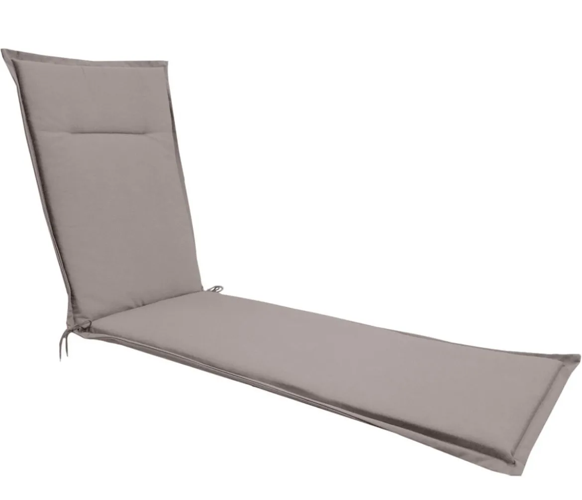 Dehner Liegenauflage Veneto für Alu-Tex-Liegen, ca. B55/H4/T198 cm