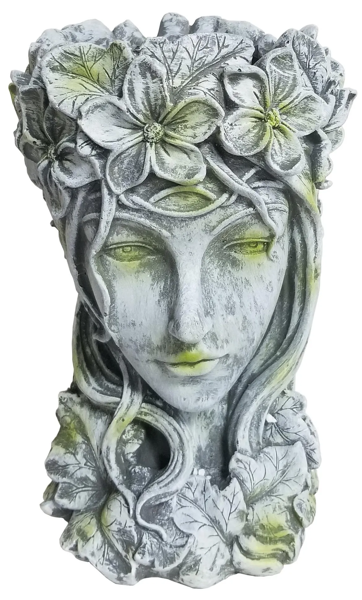 Dehner Magnesia-Kopf Aphrodite zum Bepflanzen, ca. B23/H35/T23 cm