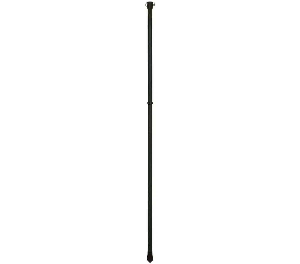 Dehner Metall-Multi-Gartenstab, 125 cm, schwarz