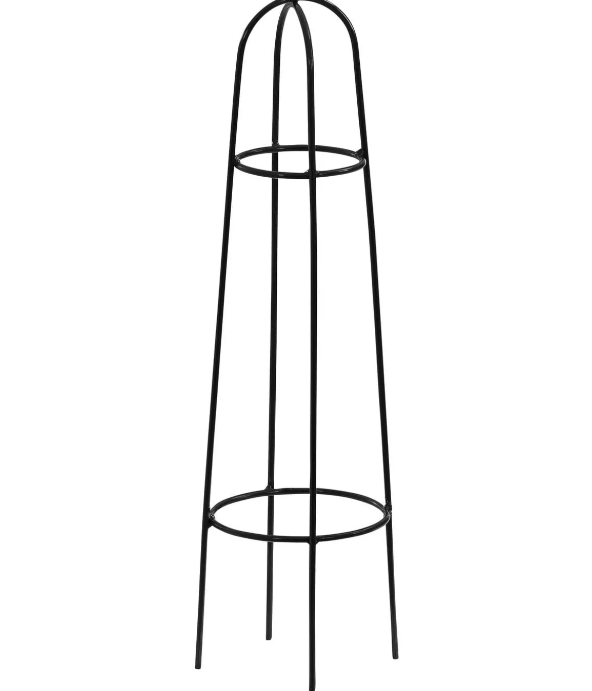 Dehner Metall-Obelisk Mini klein, ca. Ø12/H40 cm