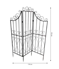 Dehner Metallparavent Antik
