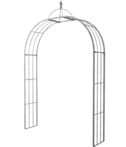 Dehner Metall-Rosenbogen Bodenanker, ca. B38/H30/T2,5 cm
