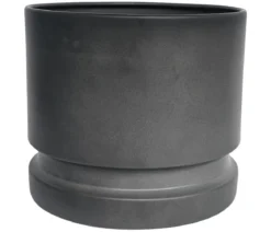Dehner Metall-Topf Flora, rund