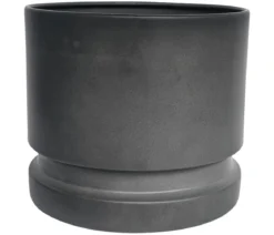 Dehner Metall-Topf Flora, rund