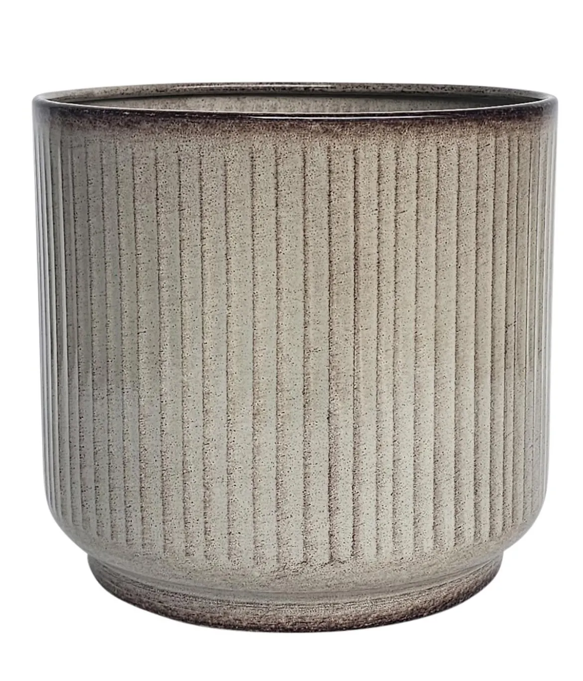 Dehner Metall-Topf Urban, rund