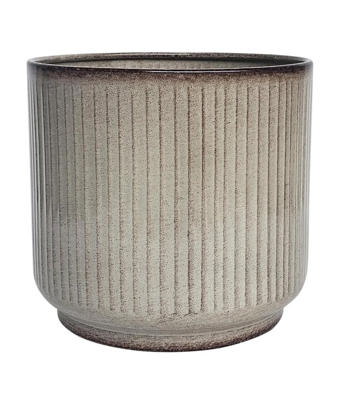 Dehner Metall-Topf Urban, rund