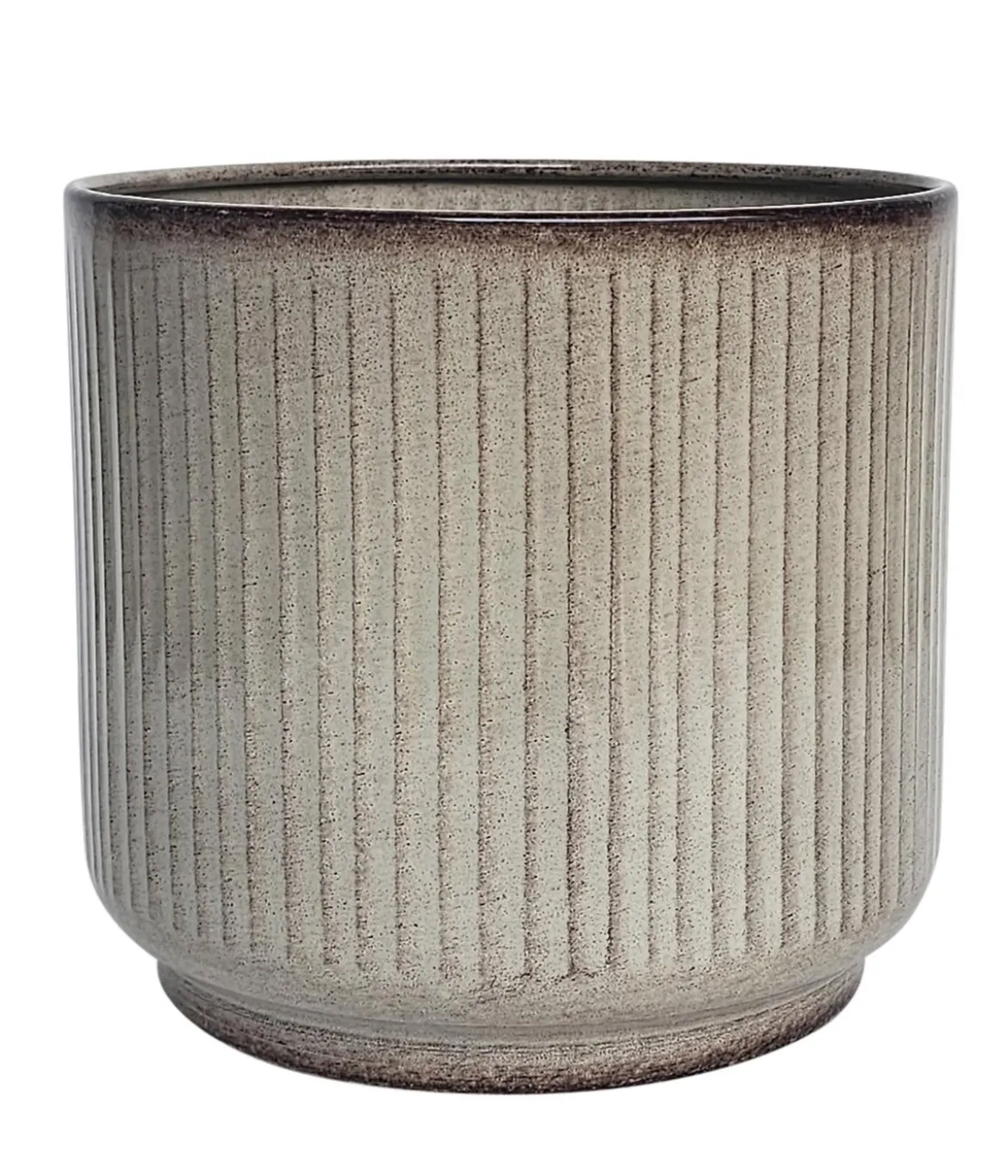 Dehner Metall-Topf Urban, rund