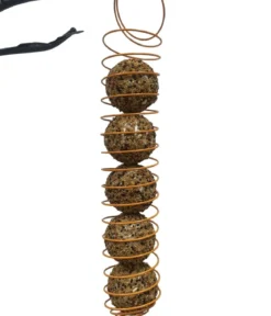 Dehner Natura Premium Futterfeder für Meisenknödel, ca. Ø7/L19 cm
