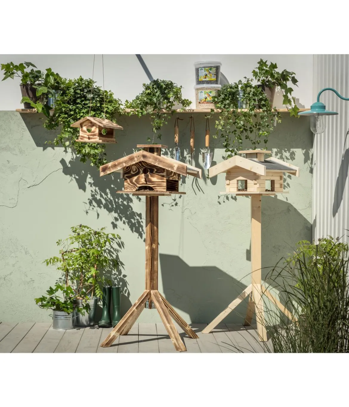 Dehner Natura Premium Futterhaus Arber