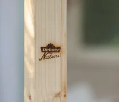 Dehner Natura Premium Futterständer Alpstein, natur, ca. B84,3/H99,5/T84,3 cm