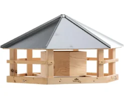 Dehner Natura Premium Futterhaus Sierra Madre, ca. B85/H50/T74 cm