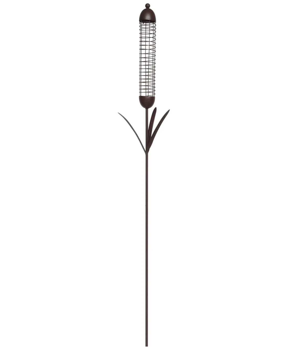 Dehner Natura Premium Futterpalme Alvaro für Meisenknödel, schwarz, ca. Ø6,5/H139 cm