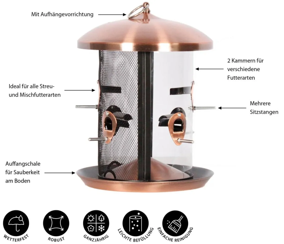 Dehner Natura Premium Futtersäule Restato