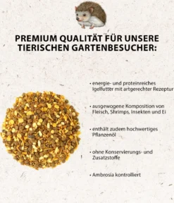 Dehner Natura Premium Igelfutter-Set, 3-teilig