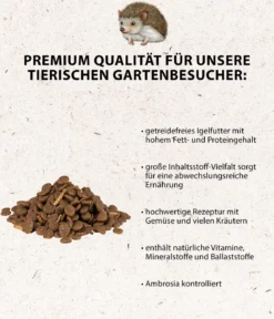 Dehner Natura Premium Igelfutter Igel-Mix